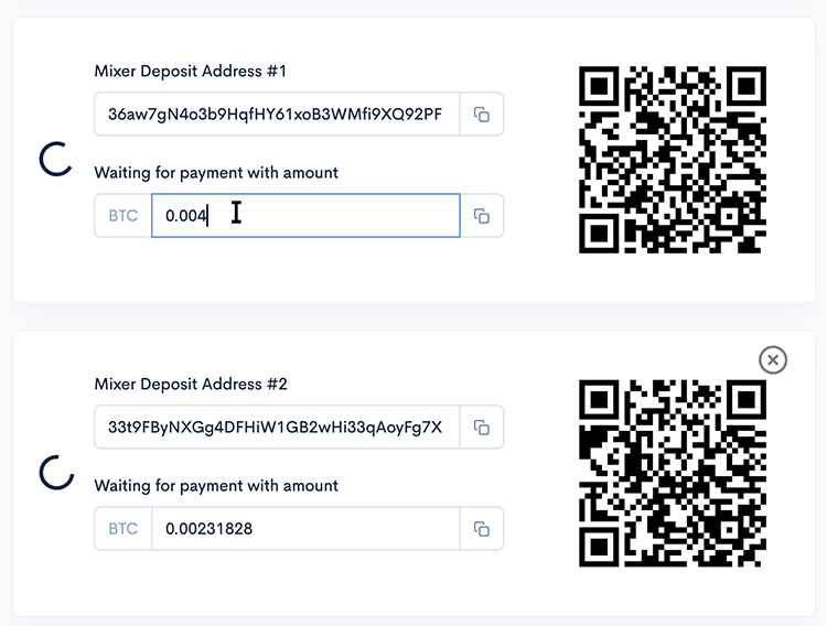 Changing Deposit Amounts